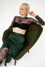 Load image into Gallery viewer, silk midi skirt