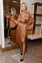 Load image into Gallery viewer, boho style silk dress