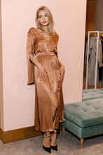 Load image into Gallery viewer, boho style silk dress