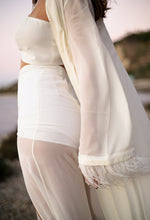 Load image into Gallery viewer, Redondo beach white robe